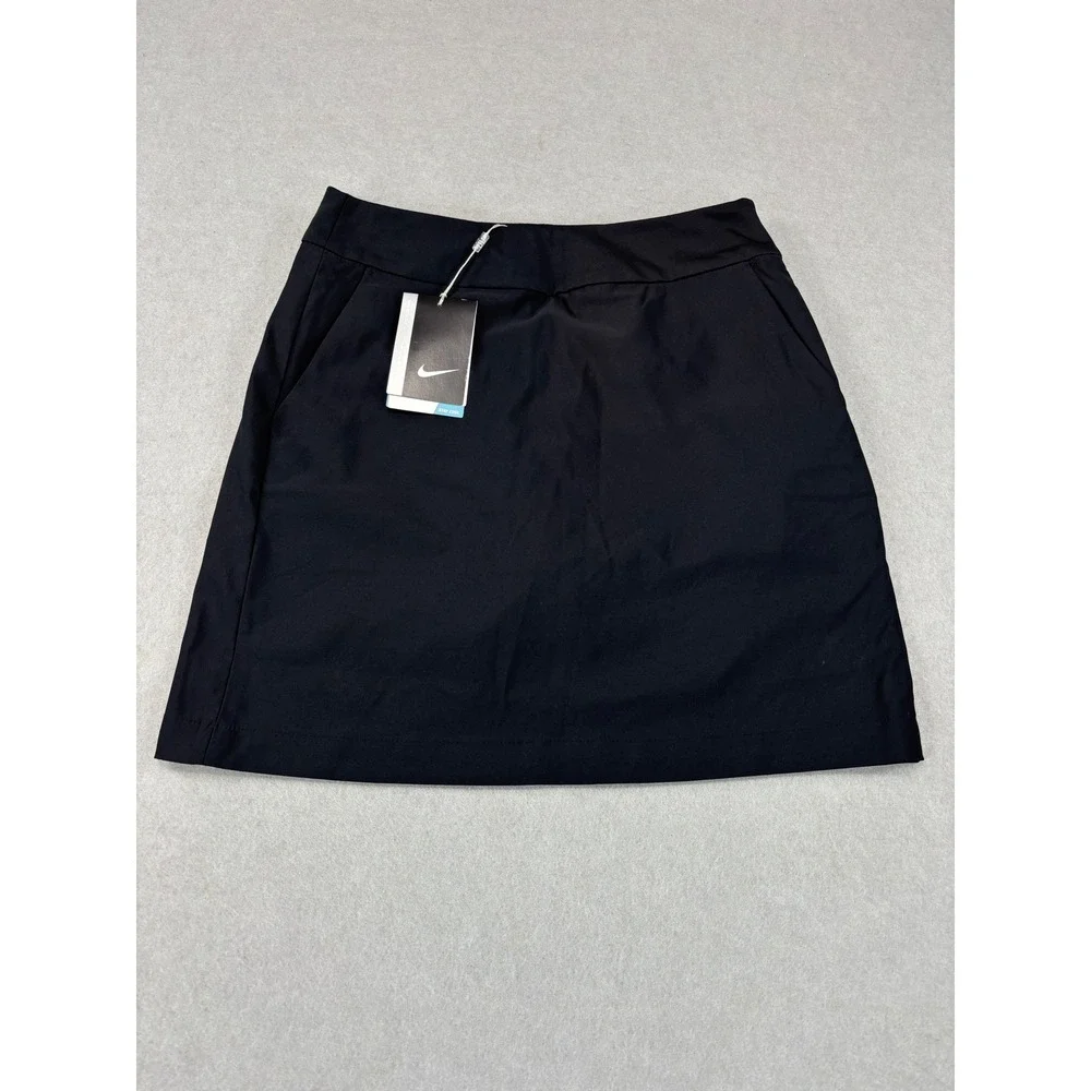 NWT Nike Golf Women's Tournament‎ Skort skirt Dri-fit black size 0 742875-010